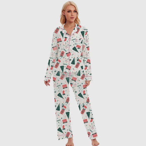 NWT Lubot Boutique 100% cotton Matching pajamas multiple sizes SSSSLL - Picture 1 of 7